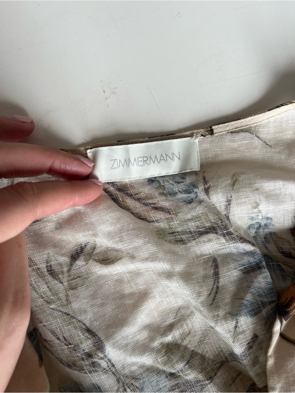 Zimmermann Aliane Shirred Waist Dress - Picture 5 of 5